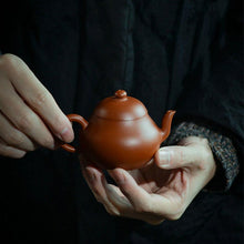 Load image into Gallery viewer, Yixing " Li Xing " Teapot 110CC "Zhao Zhuang Zhu Ni" Mud - King Tea Mall