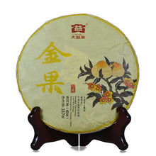Cargar imagen en el visor de la galería, 2016 DaYi "Jin Guo" (Golden Fruit) Cake 357g Puerh Shou Cha Ripe Tea - King Tea Mall