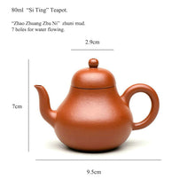 Load image into Gallery viewer, Yixing &quot;Si Ting&quot; Teapot in Zhao Zhuang Zhu Ni Clay