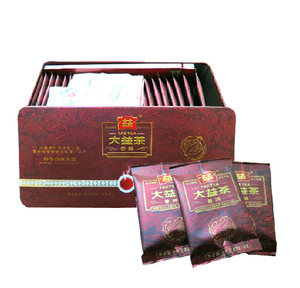 2012 DaYi "1st Grade Loose Leaf" 125g (25 bags) Puerh Shou Cha Ripe Tea - King Tea Mall