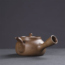 Laden Sie das Bild in den Galerie-Viewer, Chaozhou Pottery "Yong Fu" Water Boiling Kettle, Medical stone (Maifan Stone), around 600ml