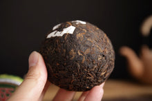 Load image into Gallery viewer, 2019 XiaGuan "Xiao Fa Tuo" (Xiaofa 55's Sino-France Commemoration) 100g Puerh Ripe Tea Shou Cha