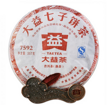 Load image into Gallery viewer, 2011 DaYi &quot;7592&quot; Cake 357g Puerh Shou Cha Ripe Tea - King Tea Mall