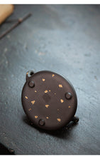 Load image into Gallery viewer, Yixing "Wen Ren Piao - Shi Piao" Teapot in No.1 Factory Recipe Dark Mud