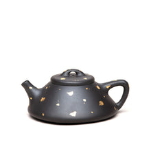 Load image into Gallery viewer, Yixing &quot;Wen Ren Piao - Shi Piao&quot; Teapot in No.1 Factory Recipe Dark Mud
