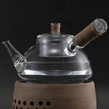 Laden Sie das Bild in den Galerie-Viewer, Chaozhou "Sha Tiao" Borosilicate Glass Water Boiling Kettle 700ml