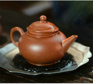 Yixing "Shui Ping" Teapot in Baoshan Jiangponi Clay
