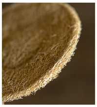 Load image into Gallery viewer, Natural Loofah Pad with Diameter 7cm, 9cm, 11cm for Yixing Teapot, Cup, Gaiwan