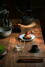 Load image into Gallery viewer, Yixing "Si Ting" Teapot in Zhao Zhuang Zhu Ni Clay