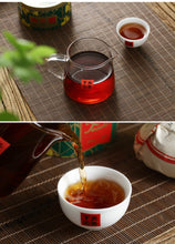 Load image into Gallery viewer, 2021 XiaGuan &quot;Xiao Fa Tuo - 7663 - 45 Years&#39; Anniversary&quot; 100g Puerh Ripe Tea Shou Cha