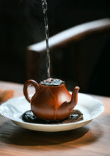 Load image into Gallery viewer, Yixing "Si Ting" Teapot in Zhao Zhuang Zhu Ni Clay