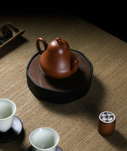 Load image into Gallery viewer, Dayi "Si Ting" Artisanal Yixing Teapot in Zhu Ni Clay 110ml