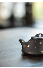 Load image into Gallery viewer, Yixing "Wen Ren Piao - Shi Piao" Teapot in No.1 Factory Recipe Dark Mud