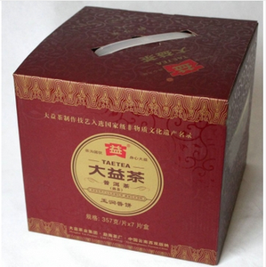 2011 DaYi "Yu Run" (Jade Sleek) Cake 357g Puerh Shou Cha Ripe Tea - King Tea Mall
