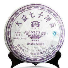 Load image into Gallery viewer, 2007 DaYi &quot;0772&quot; Cake 357g Puerh Sheng Cha Raw Tea - King Tea Mall