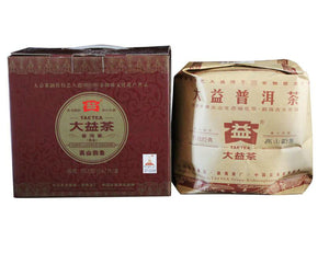 2010 DaYi "Gao Shan Yun Xiang " (High Mountain Flavor) Cake 357g Puerh Shou Cha Ripe Tea - King Tea Mall