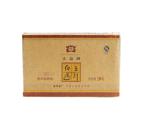 2007 DaYi "Jin Zhen Bai Lian" (Golden Needle White Lotus) Zhuan 250g Puerh Shou Cha Ripe Tea - King Tea Mall