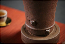 Load image into Gallery viewer, ChaoZhou Pottery "Zheng Zhi Lu"(Honest Stove), "Gao Sheng Hu" (Arising Kettle) 430ml
