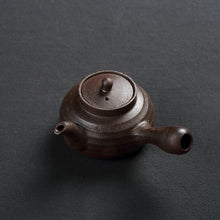 Load image into Gallery viewer, ChaoZhou Pottery "Zheng Zhi Lu"(Honest Stove), "Gao Sheng Hu" (Arising Kettle) 430ml