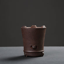 Load image into Gallery viewer, ChaoZhou Pottery &quot;Zheng Zhi Lu&quot;(Honest Stove), &quot;Gao Sheng Hu&quot; (Arising Kettle) 430ml