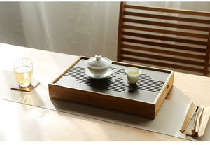 Bamboo Tea Tray with Water Tank 3 Variations - King Tea Mall