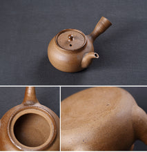 Laden Sie das Bild in den Galerie-Viewer, Chaozhou Pottery "Yong Fu" Water Boiling Kettle, Medical stone (Maifan Stone), around 600ml