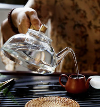 Load image into Gallery viewer, Chaozhou &quot;Sha Tiao&quot; Borosilicate Glass Water Boiling Kettle 700ml