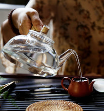 Laden Sie das Bild in den Galerie-Viewer, Chaozhou "Sha Tiao" Borosilicate Glass Water Boiling Kettle 700ml