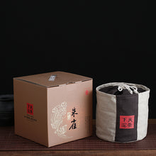 Load image into Gallery viewer, 2017 XiaGuan "Zhu Que - Gu Shu" (Sparrow - Old Tree) Cake 357g Puerh Ripe Tea Shou Cha