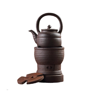 ChaoZhou Pottery "Bai Bao Hu"(Fortunes Kettle) 950ml, "Da Gu" (Drum Stove)