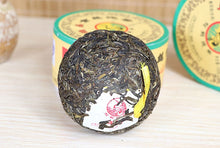 Load image into Gallery viewer, 2017 XiaGuan "Shang Pin - Jin Si - Da Xue Shan" (Gold Ribblon- Big Snow Mountain) Tuo 100g Puerh Raw Tea Sheng Chaa Sheng Cha - King Tea Mall