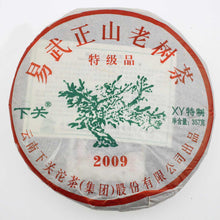 Load image into Gallery viewer, 2009 XiaGuan "Yi Wu Zheng Shan" (Yiwu Right Mountain) Cake 357g Puerh Raw Tea Sheng Cha - King Tea Mall