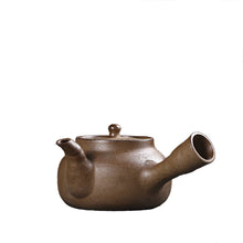 Laden Sie das Bild in den Galerie-Viewer, Chaozhou Pottery "Yong Fu" Water Boiling Kettle, Medical stone (Maifan Stone), around 600ml