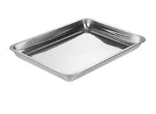Charger l'image dans la galerie, Rectangle Stainless Steel Tea Tray with Water Tank 5 Variations