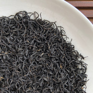 2023 Early Spring Black Tea "Jiu Qu Hong Mei" (Jiuqu Red Plum) A+ Grade, Long Jing Material, Hong Cha, ZheJiang Province