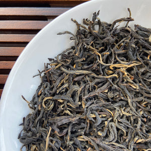 2022 Black Tea "Shai Hong" (Hong Cha - Sun Dried), A Grade Loose Leaf Tea, Dian Hong, FengQing, Yunnan