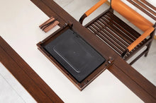 Charger l'image dans la galerie, Bamboo Tea Tray "Xi Shang Mei Shao" (Lucky Sparrow) / Board / Saucer with Water Tank