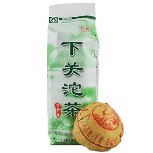 2010 XiaGuan "Lv Yan Yuan" (Green) 100g*5pcs Puerh Raw Tea Sheng Cha - King Tea Mall