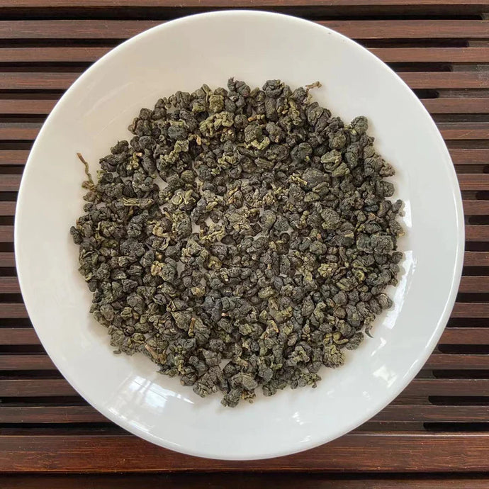 Oolong "Taiwan Dong Ding Oolong" or "Dongding Oolong" (from China Tea Book)