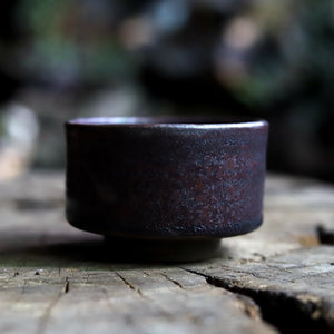 Iron Rust Glaze Gongfu Tea Cups, 4 Variations. (100-120ml)