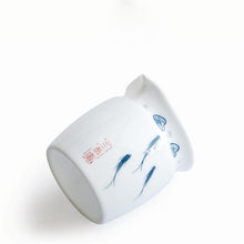 Laden Sie das Bild in den Galerie-Viewer, Dehua White Porcelain Gaiwan 140ml / Strainer / Pitcher 200ml / Tea Cup 60ml, KTM007