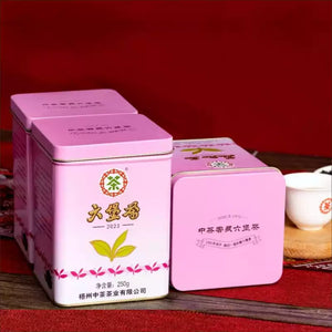 2023 CNNP Liu Bao "Gong Ti Guan - Zi Guan - Te Ji" (Gongti Can - Purple Can - Special Grade - Aged from 2019) Liu Pao Tea, 250g/Tin Liubao, Dark Tea,  Wuzhou, Guangxi