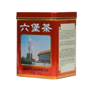 2021 CNNP Liu Bao"Gong Ti Guan - Hong Guan - Yi Ji" (Gongti Can -  Red Can - 1st Grade - Aged from 2015) Liu Pao Tea, 250g/Tin Liubao, Dark Tea,  Wuzhou, Guangxi