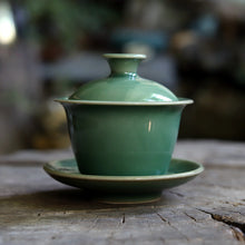 Load image into Gallery viewer, &quot;Qing Ci&quot; Celadon Porcelain Gaiwan 100ml / 170ml