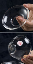 Load image into Gallery viewer, YiWuYao Glass Tea Cups 30ml/pcs Heat-Cold Resistant Transparent