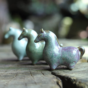 Tea Pet, "Jun Yao" Kiln Pottery Ceramic. “Horse“ Tea sets, Tea Wares, Tea Table Accessories, Porcelain Gifts