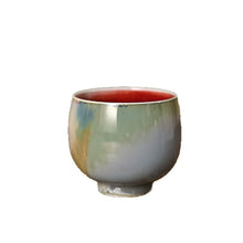 Load image into Gallery viewer, Handmade Fancy Glaze Porcelain "Gai Wan" 110ml, Cup 100ml, 2 Variations of Each, Fambe Jingdezhen China Gaiwan, Gongfu Teawares