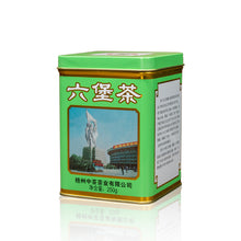 Laden Sie das Bild in den Galerie-Viewer, 2019 CNNP Liu Bao &quot;Gong Ti Guan - Lv Guan - Yi Ji&quot; (Gongti Can -  Green Can - 1st Grade - Aged from 2011) Liu Pao Tea, 250g/Tin Liubao, Dark Tea,  Wuzhou, Guangxi