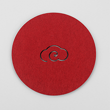 Load image into Gallery viewer, Felt Coaster – Highly absorbent, suitable for placing Gongfu tea cups, fairness pitchers (cha hai), Yixing teapots, etc.