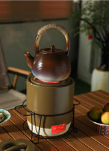 Load image into Gallery viewer, Ceramic Charcoal Stove for Gongfu Tea — Compatible with Various Ceramic Teapots